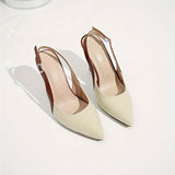 Celestina | „Decolleté Slingback Raffinate“