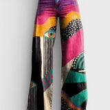 Talia - Pantalons Flare Boho Chic