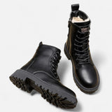 Ancienne Monde | Bottines d’Hiver Chaudes à Semelle Plateforme