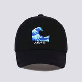 Kanagawa Wave Kepurė - Juoda