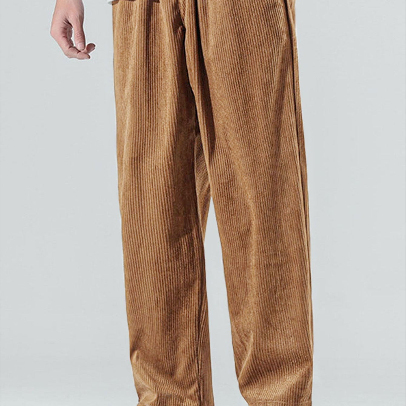 Classic Straight Leg Corduroy Trousers