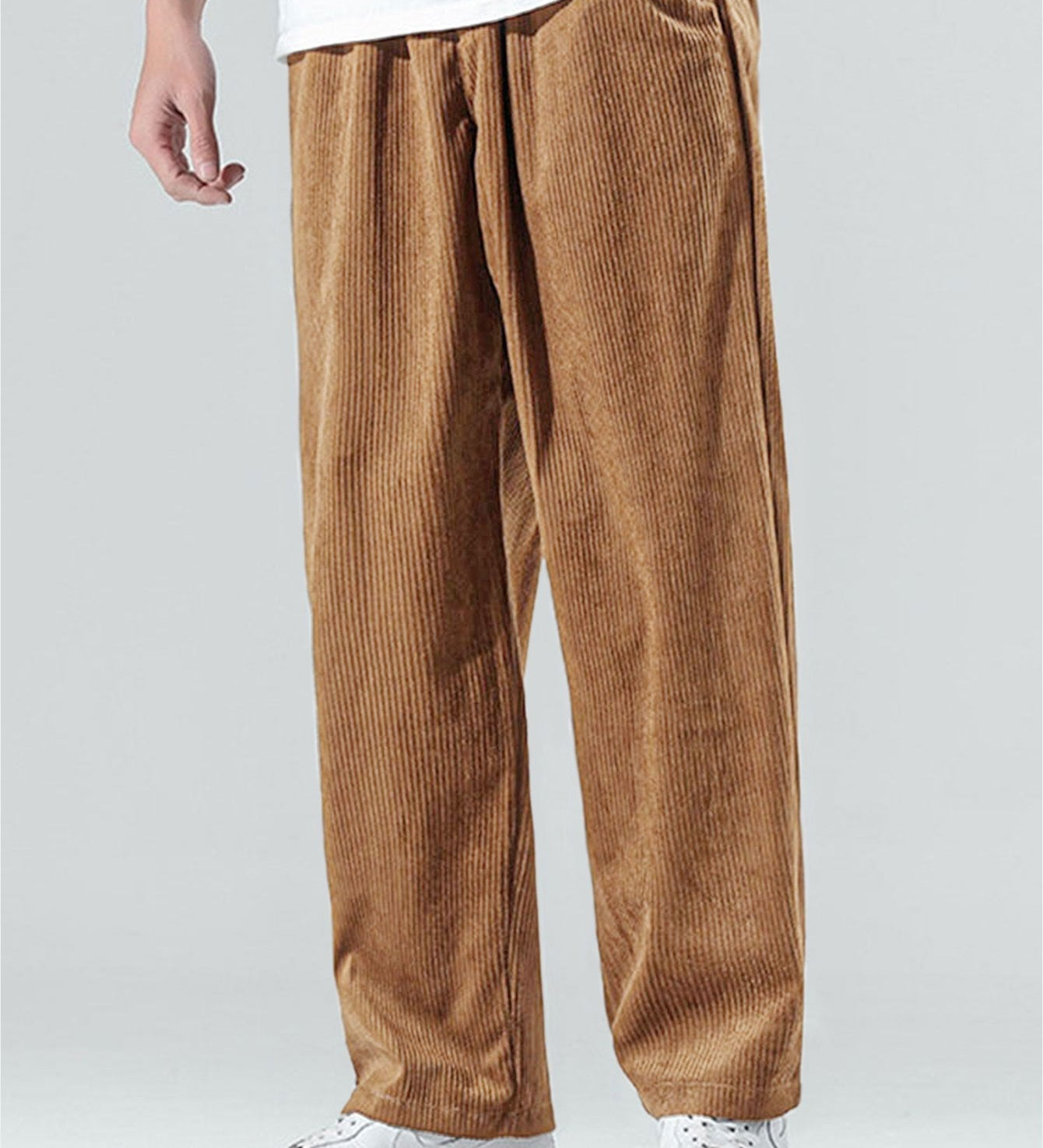 Classic Straight Leg Corduroy Trousers