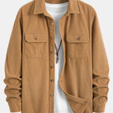Two-Pocket Corduroy Shirt