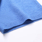 Short Sleeve Muscle-Fit Mock Neck Sweater