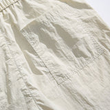 Stretchy Waistband Parachute Trousers