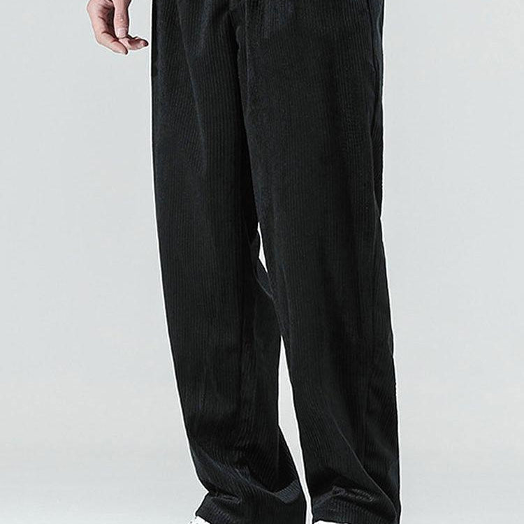 Classic Straight Leg Corduroy Trousers