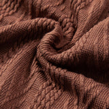 Geometric Jacquard Knit Polo