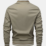 Zippered Bomber Jacket
