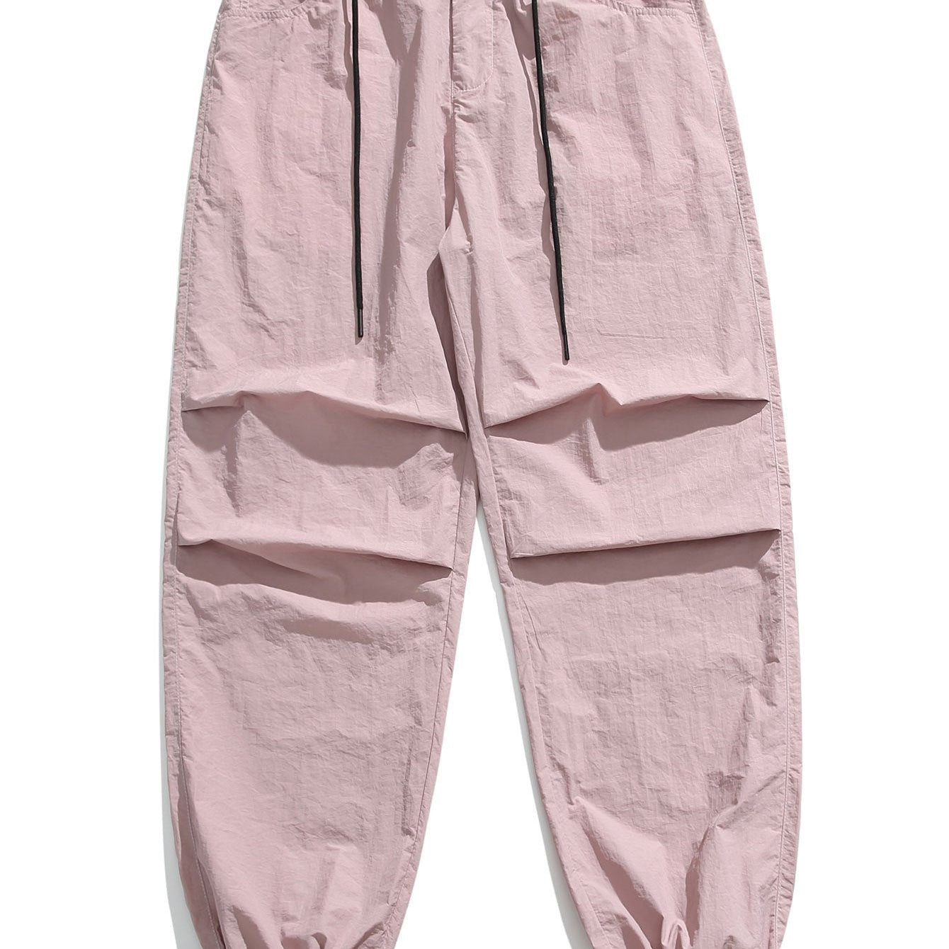 Stretchy Waistband Parachute Trousers
