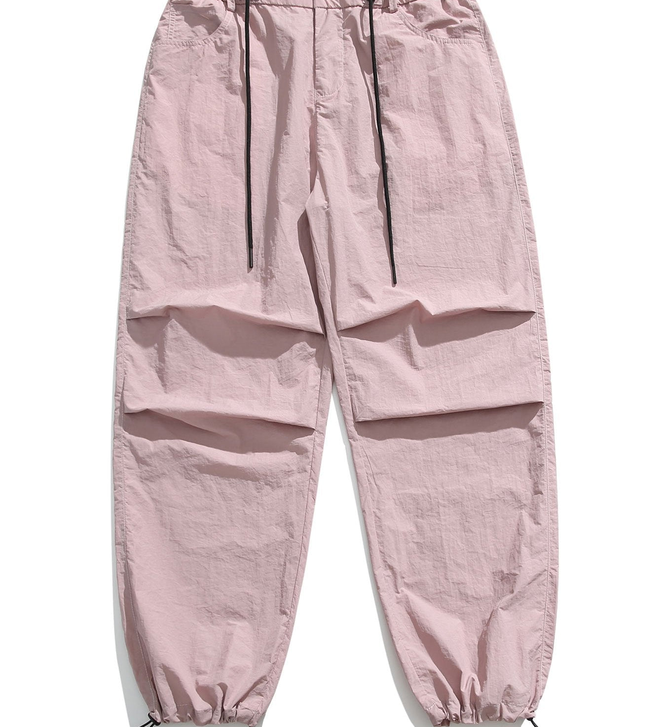 Stretchy Waistband Parachute Trousers