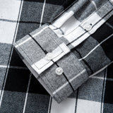 Checked Hooded Shirt