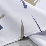 Button-Up Shirt with Brushstroke Print