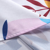 Vibrant Leaf Pattern Button-Up Shirt with Matching Swim Shorts