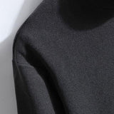 Long Sleeve Fleece Mock Neck Tee