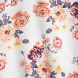 Floral Patchwork Button-Up Shirt with Matching Swim Shorts