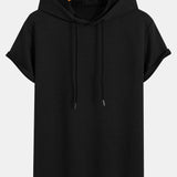 Striped Jacquard Hoodie and Shorts Set