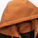 Dual-Function Quilted Hooded Baseball Jacket