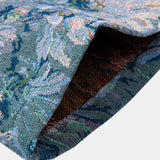 Floral Jacquard Cuban Shirt with Artistic Print