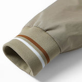 Zippered Bomber Jacket