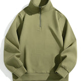 Quarter-Zip Pullover Sweatshirt