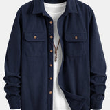 Two-Pocket Corduroy Shirt
