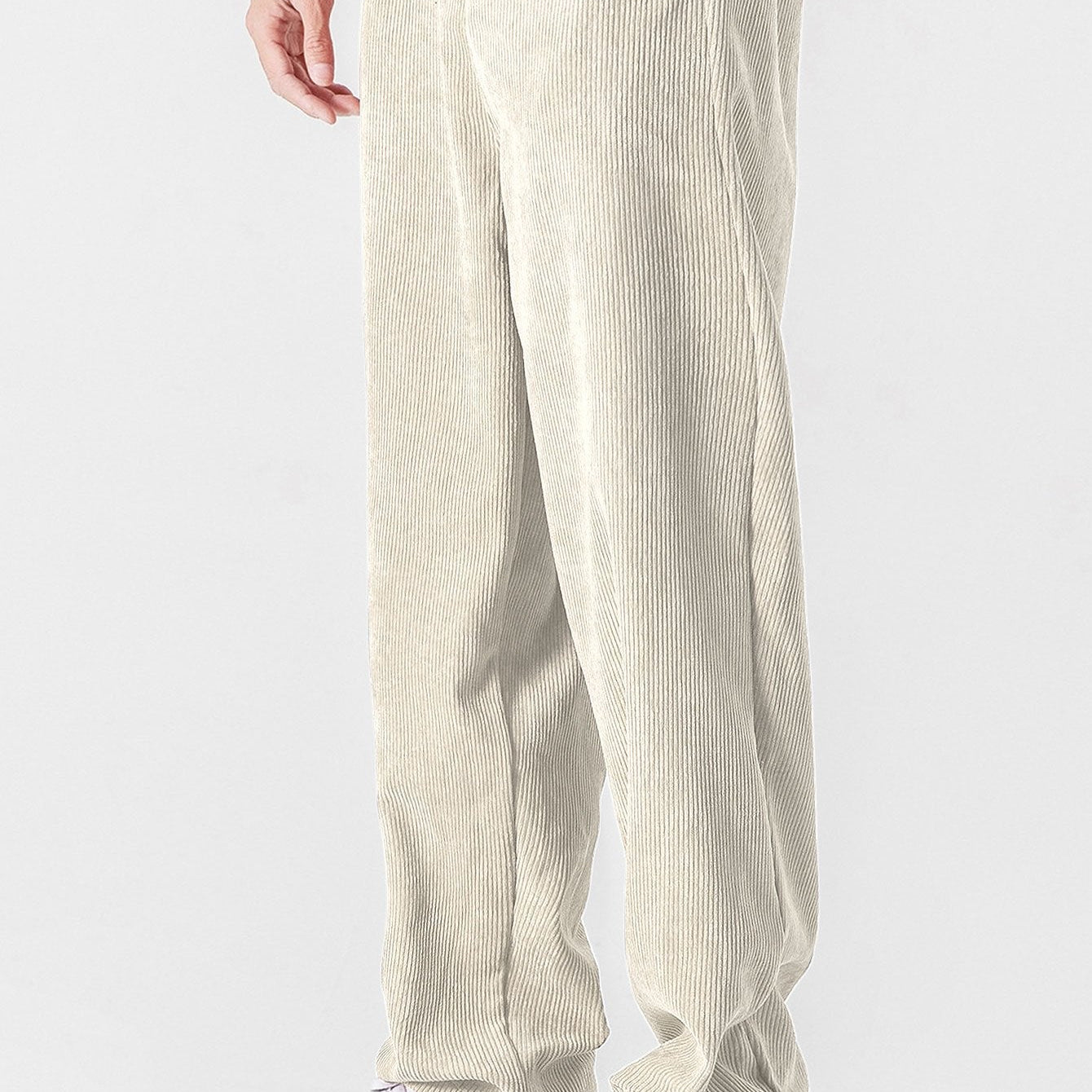 Classic Straight Leg Corduroy Trousers