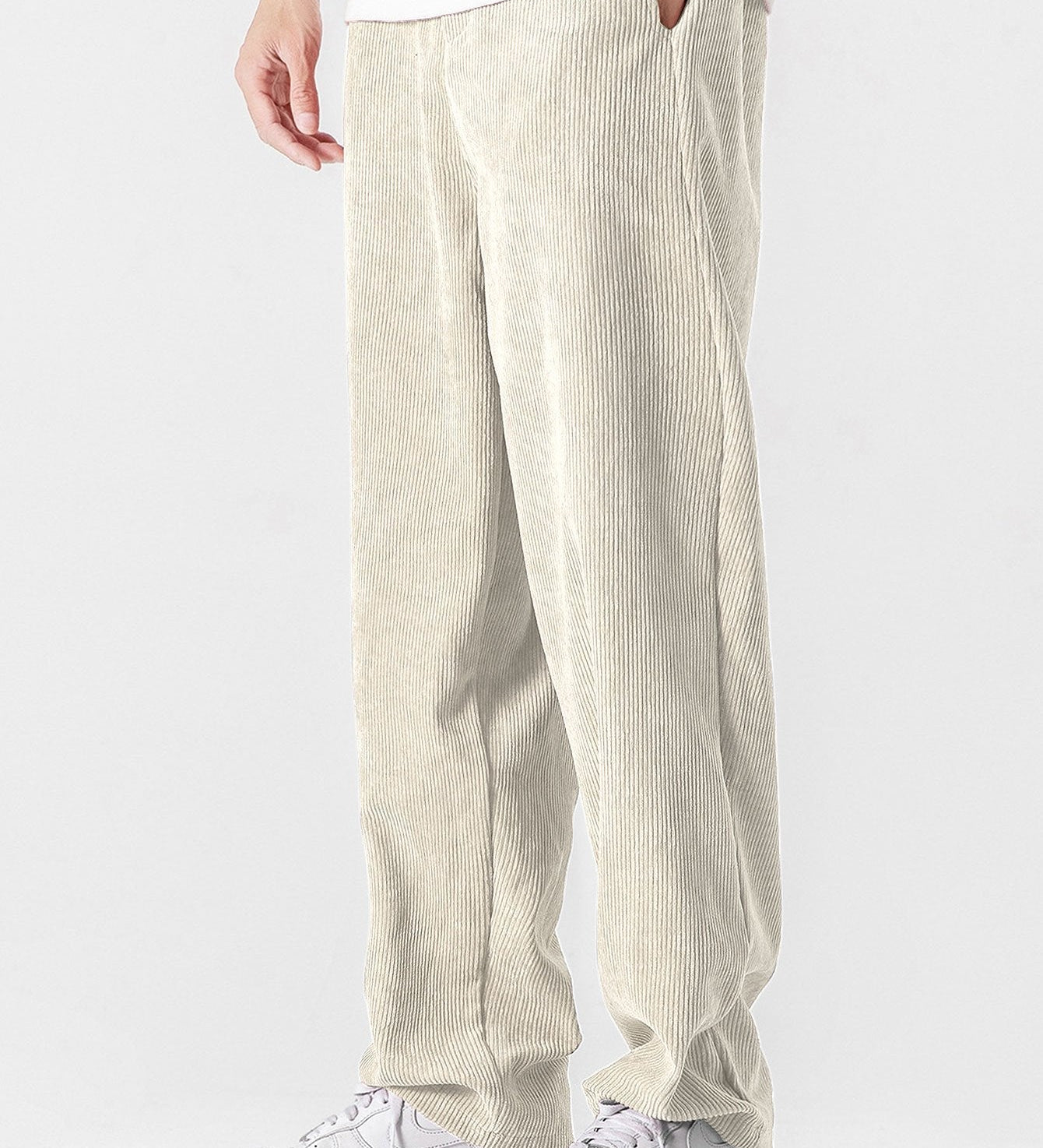 Classic Straight Leg Corduroy Trousers