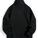 Quarter-Zip Pullover Sweatshirt