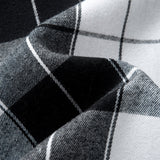 Checked Hooded Shirt