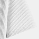 Ribbed Muscle Fit T-Shirt with Arc Hem & Straight Leg Ribbed Pants