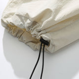 Stretchy Waistband Parachute Trousers