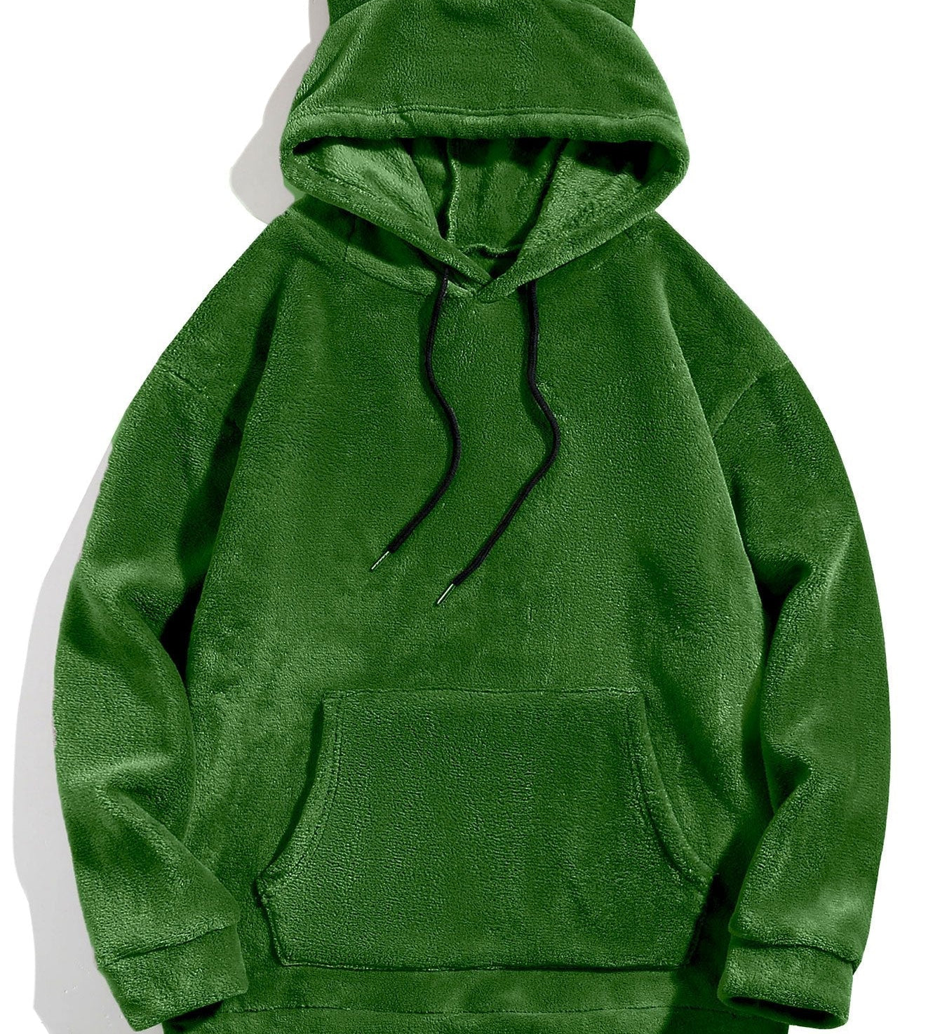 Cozy Teddy Fleece Hoodie with Ear Details