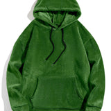 Cozy Teddy Fleece Hoodie with Ear Details
