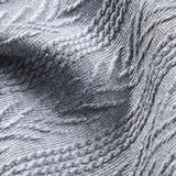 Geometric Jacquard Knit Polo