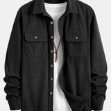 Two-Pocket Corduroy Shirt