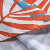 Button-Up Shirt with Leaf Print