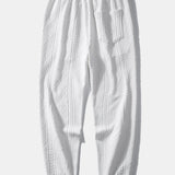 Comfortable Geometric Jacquard Hoodie and Jogger Set