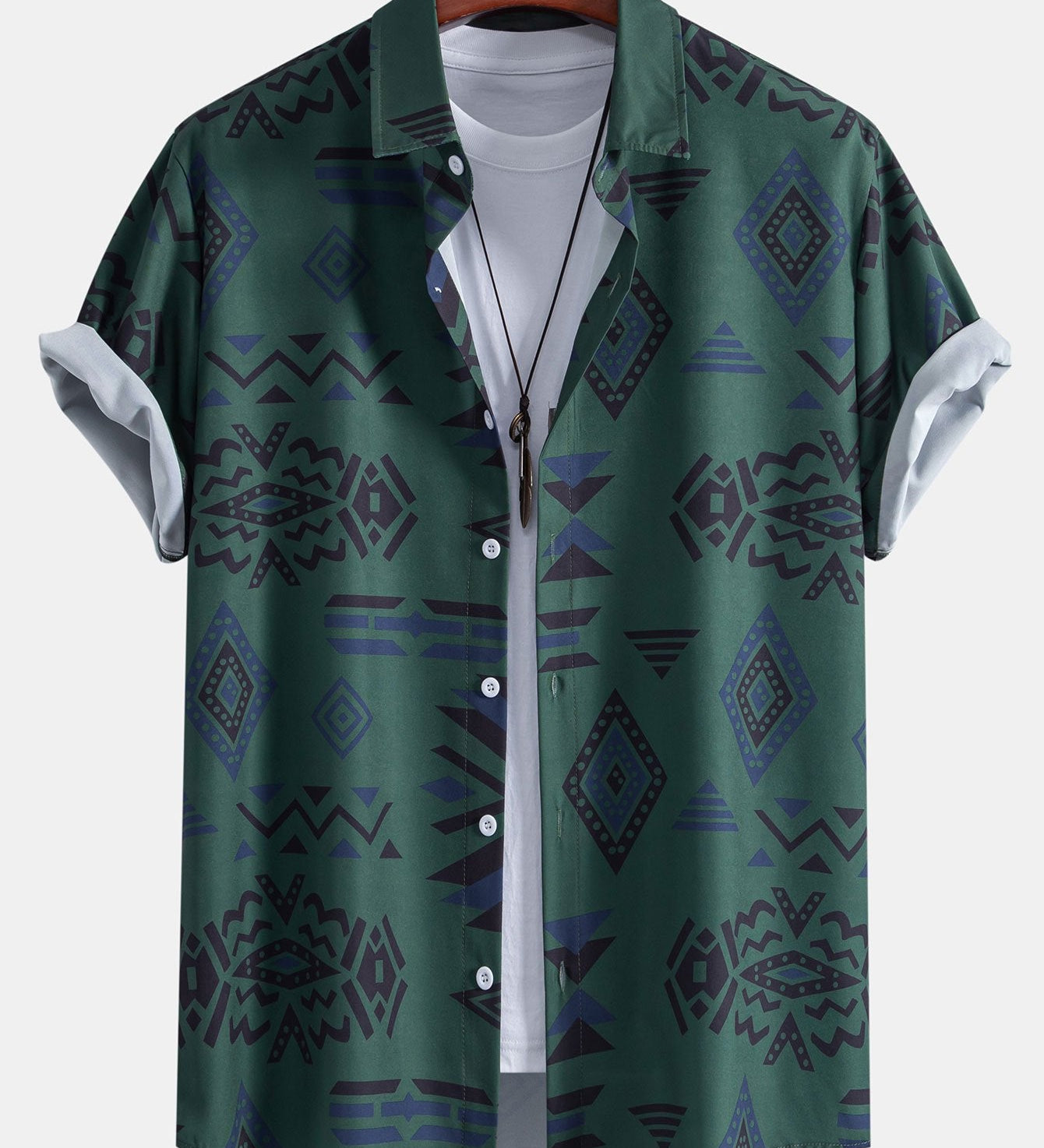 Geometric Aztec Pattern Shirt
