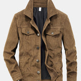 Soft Cotton Corduroy Jacket