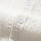 Textured Button-Down Shirt
