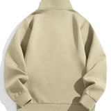 Quarter-Zip Pullover Sweatshirt