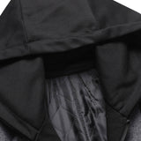 Removable Hooded Wool Overcoat