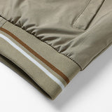 Zippered Bomber Jacket
