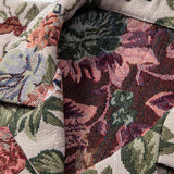 Floral Jacquard Cuban Shirt and Shorts Set