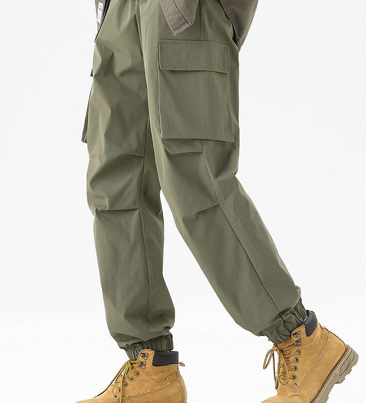 Water-Resistant Cargo Jogger Trousers