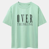 Oversized Drop Shoulder T-Shirt with Slogan Print