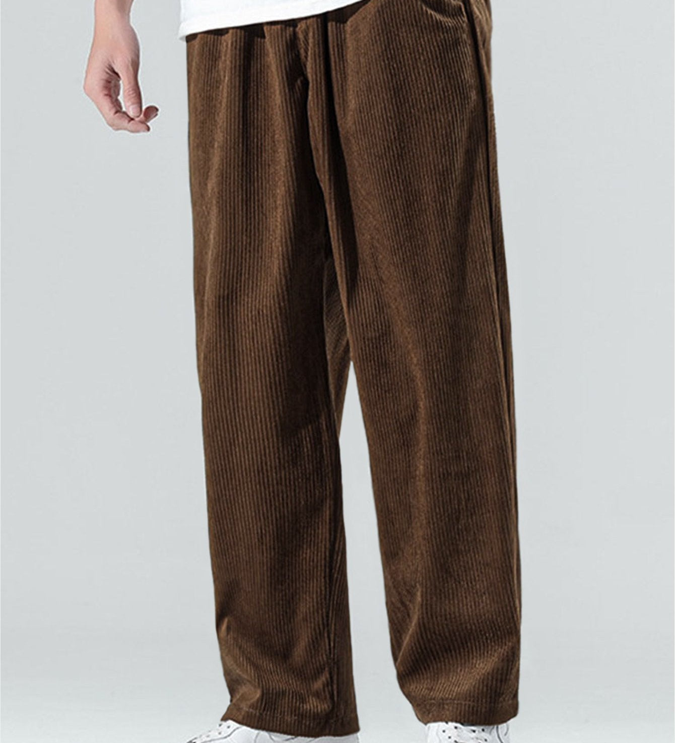 Classic Straight Leg Corduroy Trousers