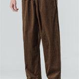 Classic Straight Leg Corduroy Trousers