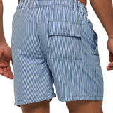 Striped Swim Trunks