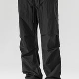 Stretchy Waistband Parachute Trousers
